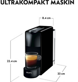 Krups Essenza Mini black - Kapsel kaffemaskine