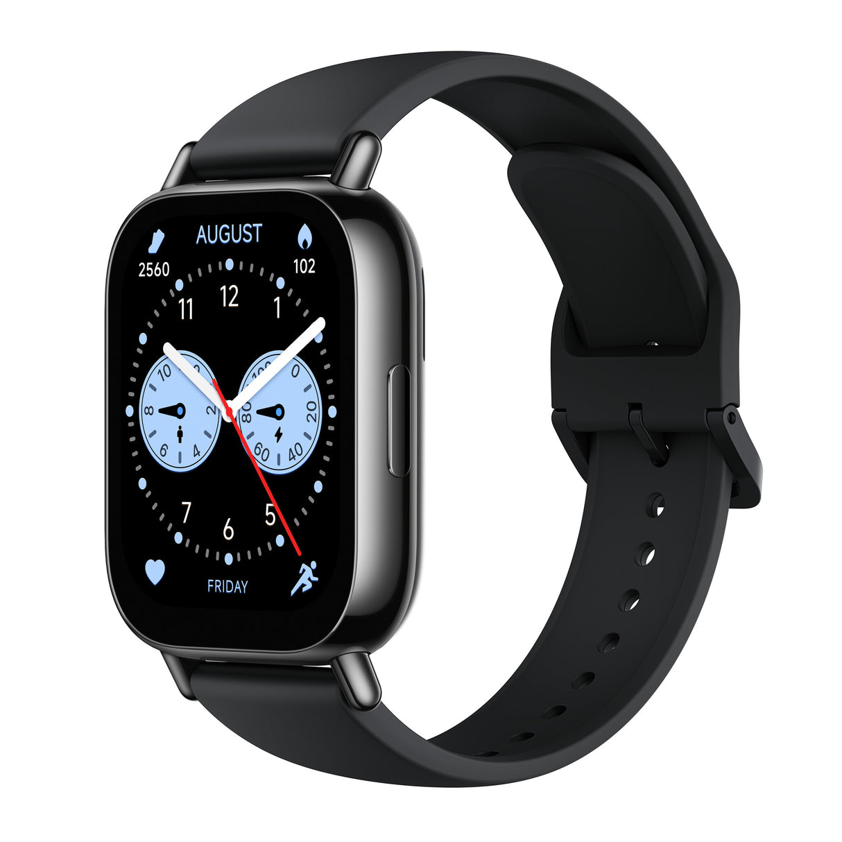 Xiaomi Redmi Watch 5 Lite 4,98 cm (1.96") AMOLED 48 mm Digital 410 x 502 pixel Berøringsskærm Sort GPS (satellit)