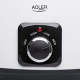 Adler AD 6413W gryde 5,8 L 290 W Hvid, Sort