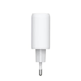 Gear Oplader 220V 1xUSB-C + 1xUSB-A PD/PPS 30W + 18W QC Hvid