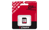 Kingston Canvas React Plus SDXC UHS-II Memory Card 256GB 280MB/s