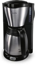 Philips Café Gaia HD7546 Kaffemaskine 1.2liter Metal/sort