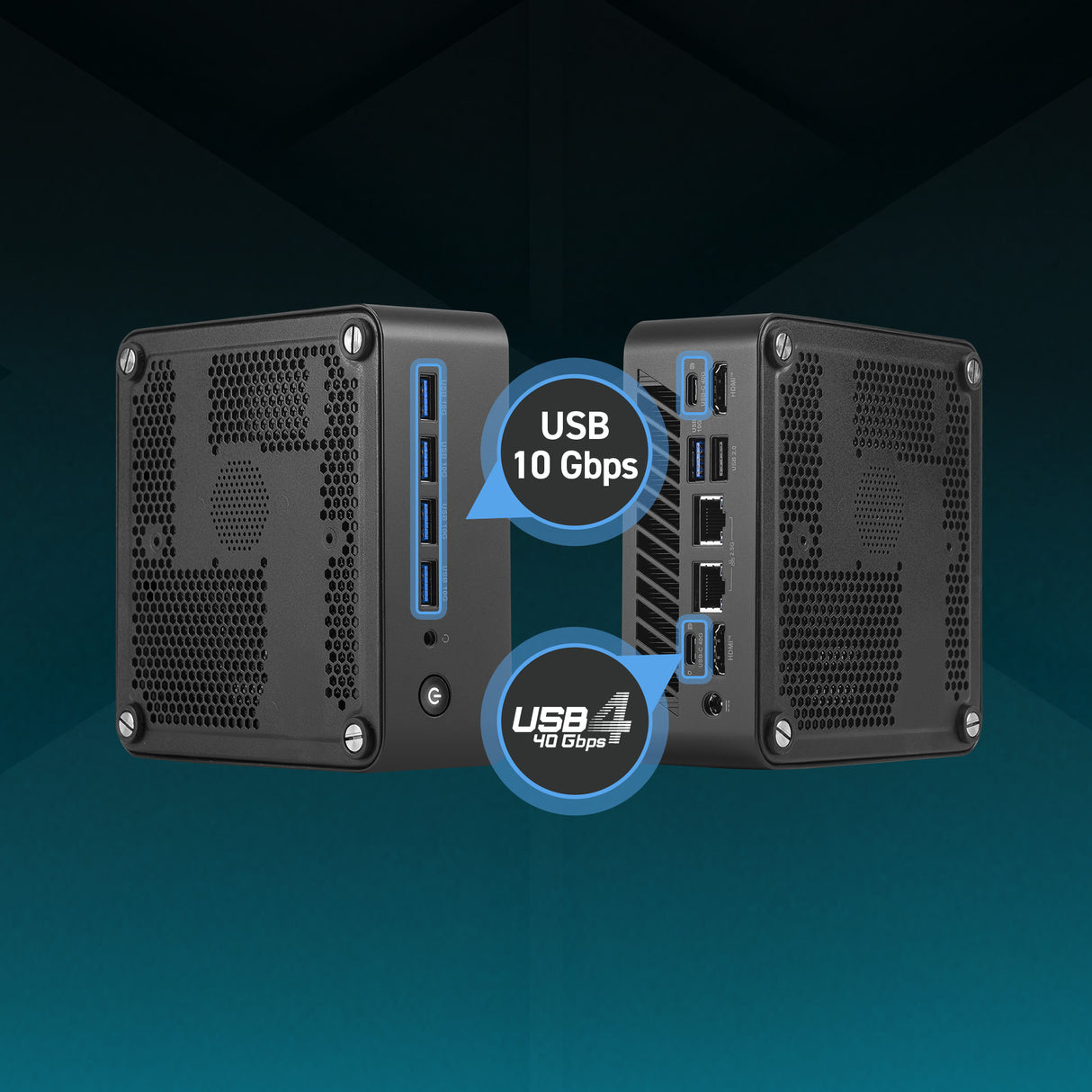 MSI Cubi Z AI barebone Ryzen 5 8645HS