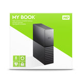 Western Digital My Book ekstern harddisk 8 TB 3.5" Micro-USB B 3.2 Gen 1 (3.1 Gen 1) Sort