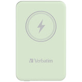 Verbatim Charge 'n' Go Lithium polymer (LiPo) 5000 mAh Trådløs opladning Grøn