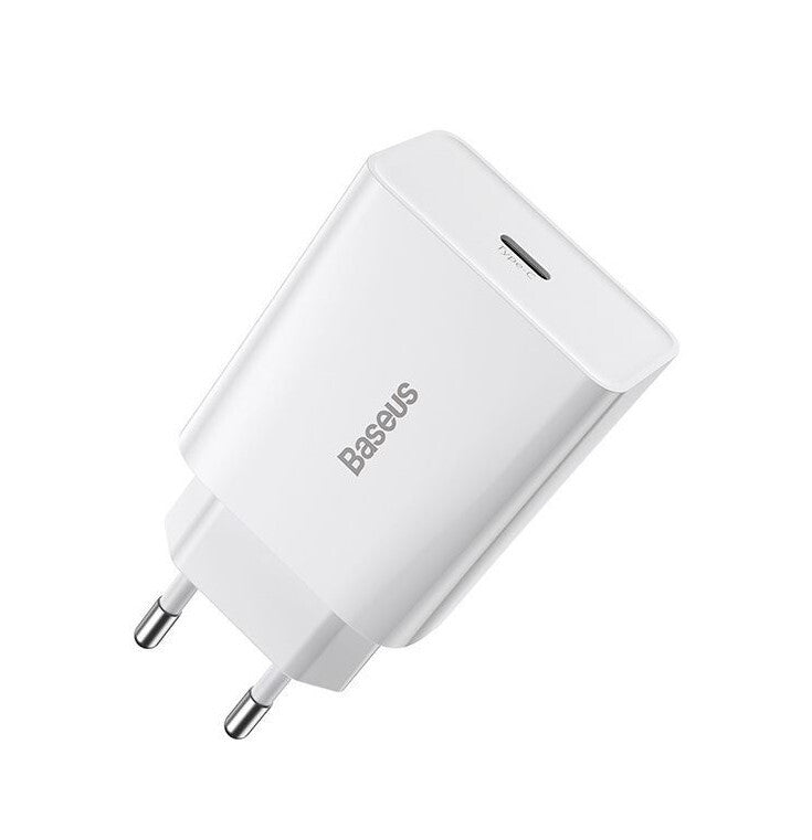 Baseus Speed Mini Smartphone Hvid Vekselstrøm Hurtig opladning Indendørs