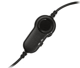 Logitech H150 Headset Ledningsført Kontor/Callcenter Sort