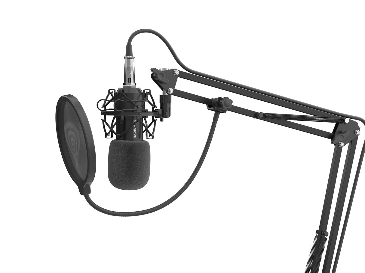 GENESIS Radium 300 XLR Sort Studiemikrofon