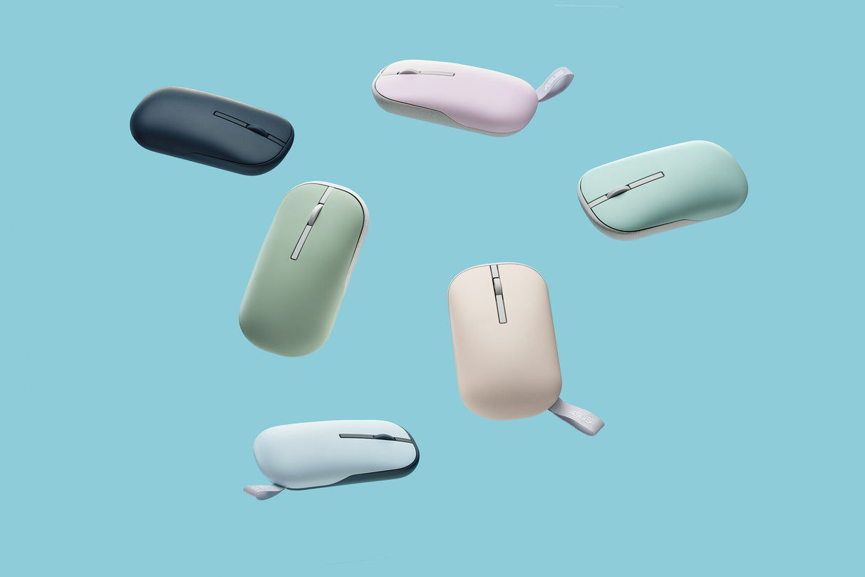ASUS Marshmallow Mouse MD100 mus Kontor Ambidextrous RF trådløs + Bluetooth Optisk 1600 dpi