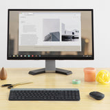 Logitech Slim MK470 tastatur Mus inkluderet Universel RF trådløst QWERTY US International Grafit