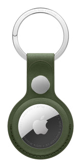 Apple AirTag FineWoven Key Ring - Moss