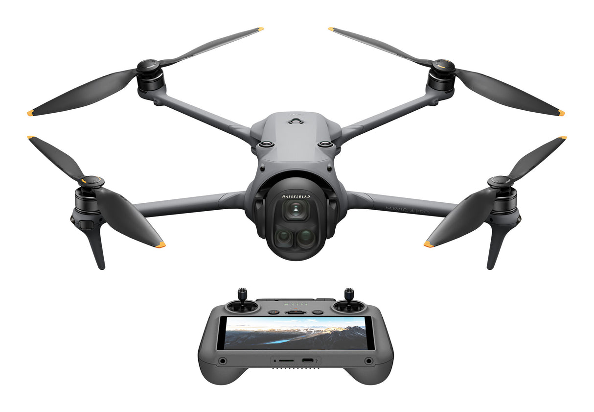 DJI Mavic 4 Pro Fly More Combo 4 rotorer Quadrokopter 100 MP 12288 x 8192 pixel 6654 mAh Grå