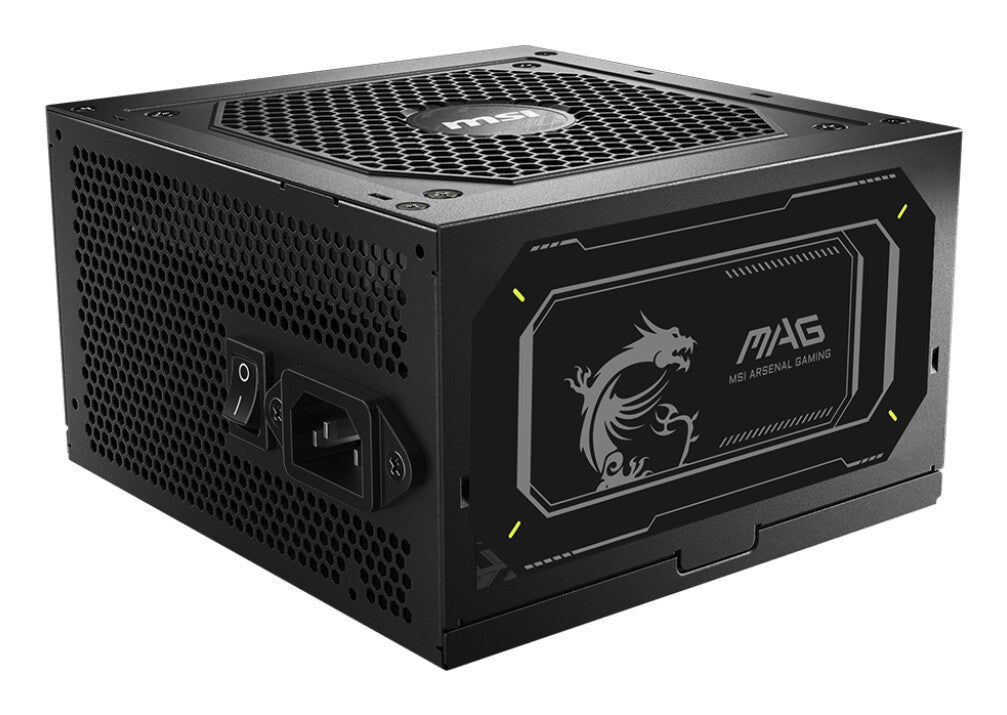 MSI MAG A850GL PCIE5 II enhed til strømforsyning 850 W 20+4 pin ATX ATX Sort
