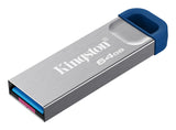 Kingston Technology DataTraveler Kyson USB-nøgle 64 GB USB Type-A 3.2 Gen 1 (3.1 Gen 1) Rustfrit stål