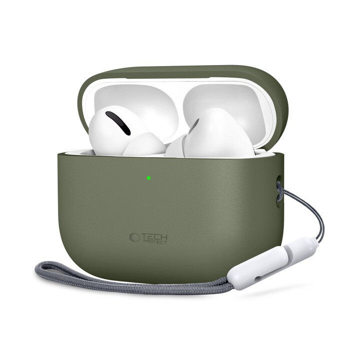 Tech Protect Silikone Apple Airpods Pro 3 Olivegrøn