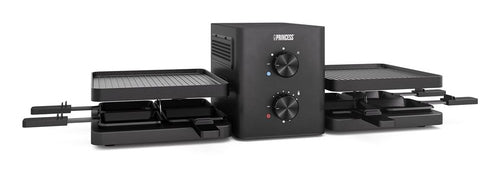 Princess 01.162660.01.001 raclette grill 8 person(er) 1500 W Sort