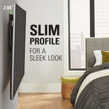 SANUS VMF720-S2 tv-beslag 165,1 cm (65") Sort, Sølv