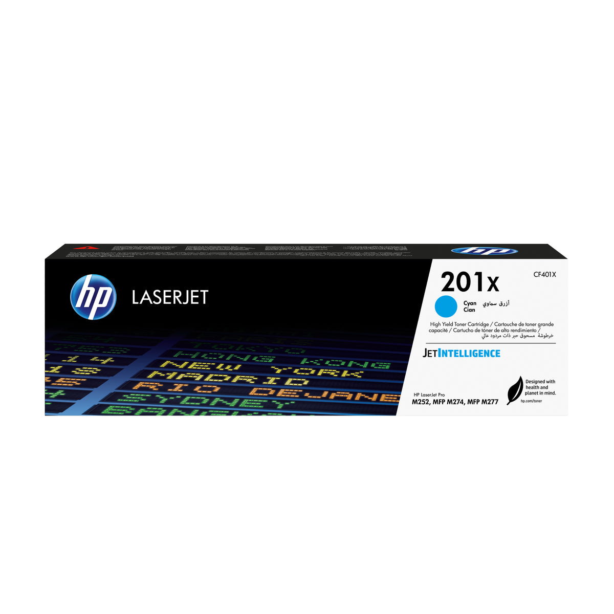 HP 201X Cyan 2300 sider Toner CF401X