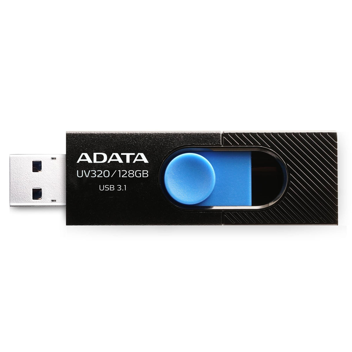 ADATA UV320 USB-nøgle 128 GB USB Type-A 3.2 Gen 1 (3.1 Gen 1) Sort, Blå