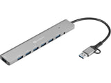 Sandberg 136-66 interface hub USB 3.2 Gen 1 (3.1 Gen 1) Type-A + Type-C 5000 Mbit/s
