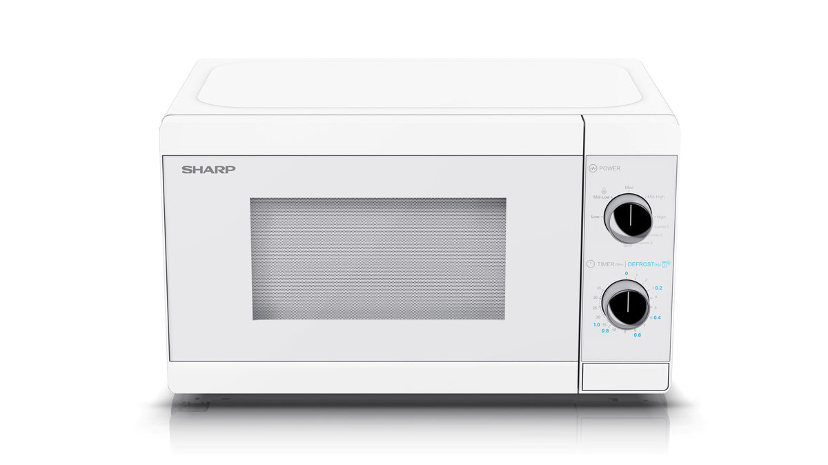 Sharp YC-MG01E-C mikrobølgeovn Hvid Grill mikroovn Bordplade 20 L 800 W