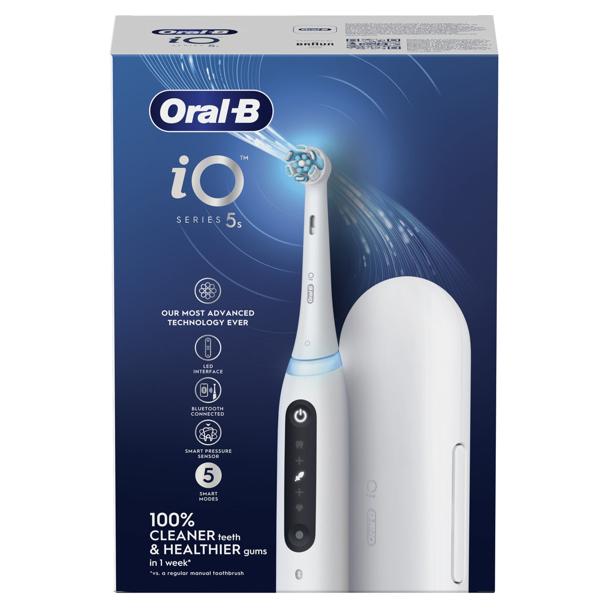 Oral-B iO5S el-tandbørste hvid