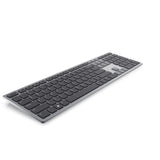 DELL KB700 tastatur Kontor RF trådløs + Bluetooth QWERTY Russisk Grå