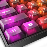 Lenovo Legion K510 Mini Pro tastatur Spil USB US engelsk Sort, Transparent