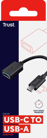 Trust Calyx USB-C to USB-A adapter cable 302136