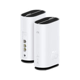 ZTE G5C trådløs router Gigabit Ethernet Dual-band (2,4 GHz / 5 GHz) 5G Hvid