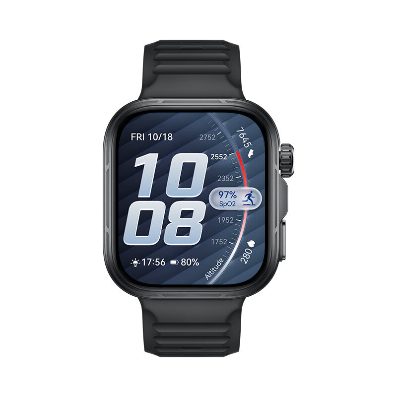 Huawei WATCH Fit 5 Pro 4,88 cm (1.92") AMOLED 44.5 mm Digital 480 x 408 pixel Berøringsskærm Sort GPS (satellit)