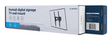 Gembird WM-75T-03 tv-beslag 190,5 cm (75") Sort