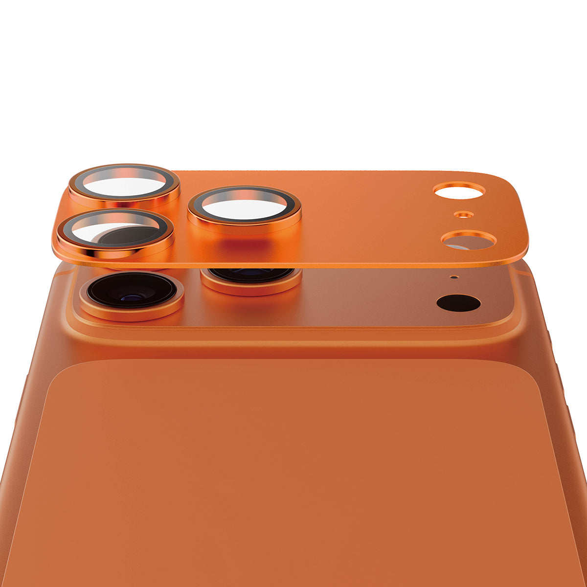 PanzerGlass ® Fender Kamerabeskytter Cosmic Orange iPhone 17 Pro