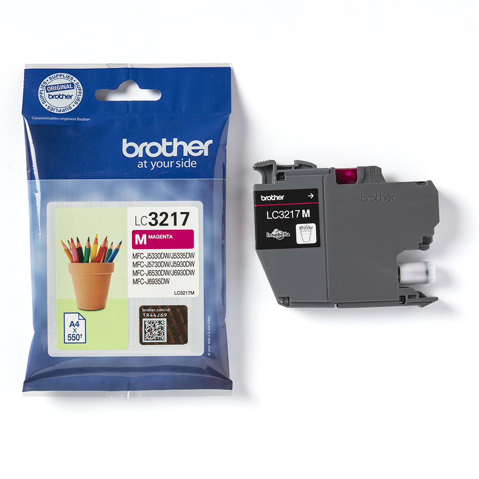 Brother LC3217M blækpatron 1 stk Original Magenta