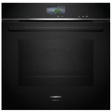 Siemens iQ700 HR776GMB1 ovn 71 L Sort, Rustfrit stål