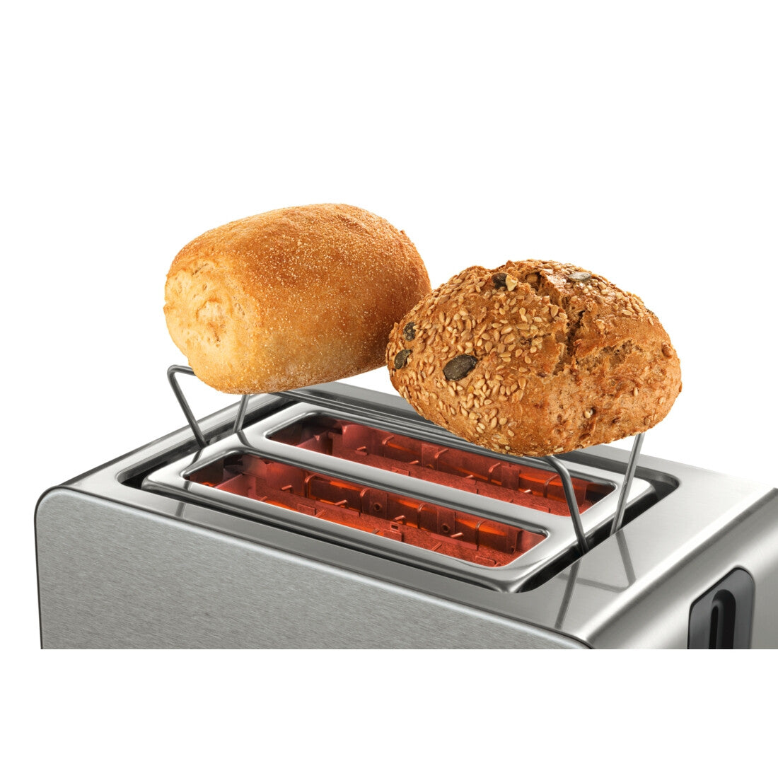 Bosch TAT7S25 toaster 2 slice(s) 1050 W Black, Grey