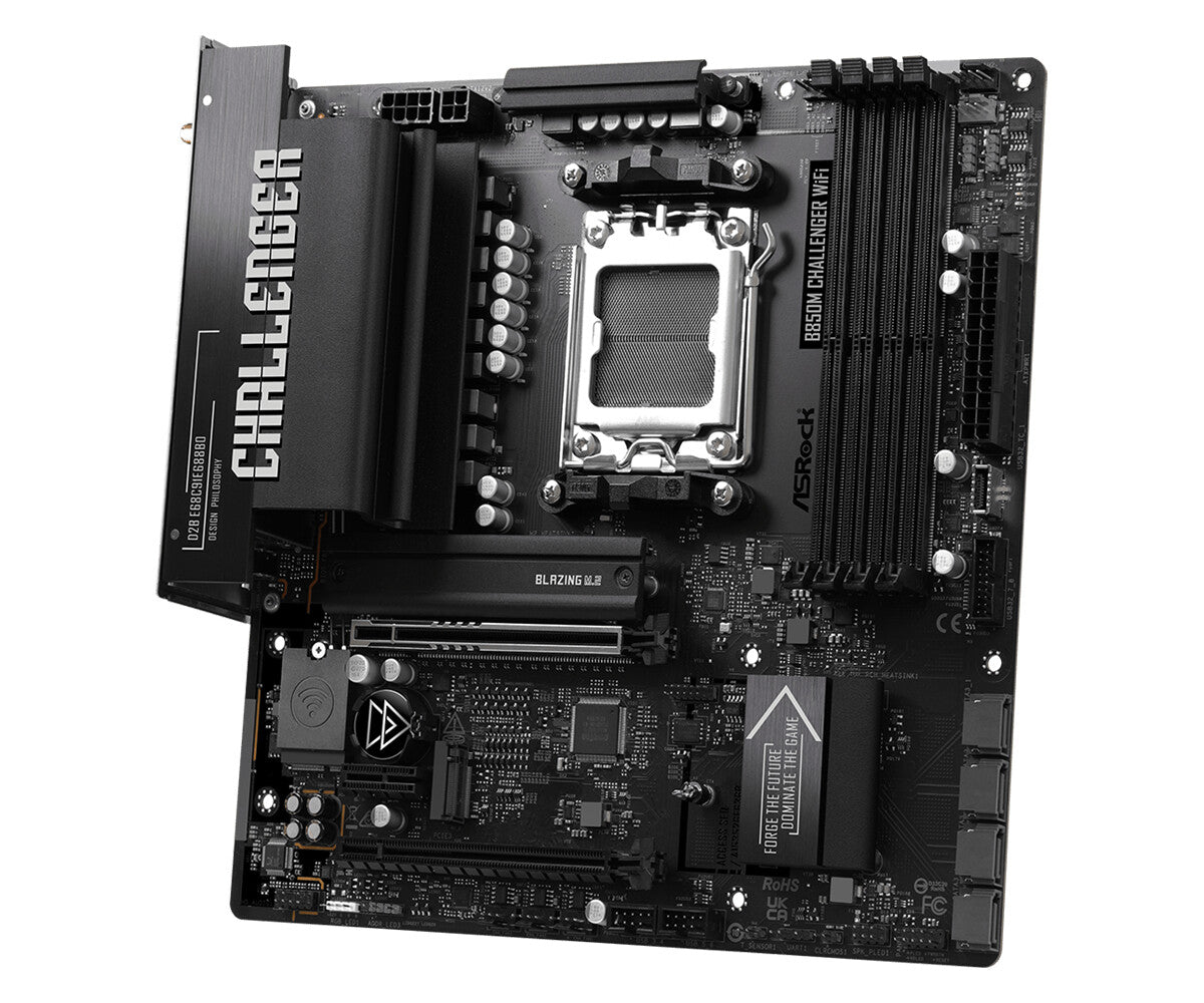 Asrock B850M Challenger WiFi AMD B850 Sokkel AM5 micro ATX