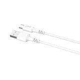 Gear Ladekabel USB-A-USB-C 2.0 3m Rundt Kabel Hvid