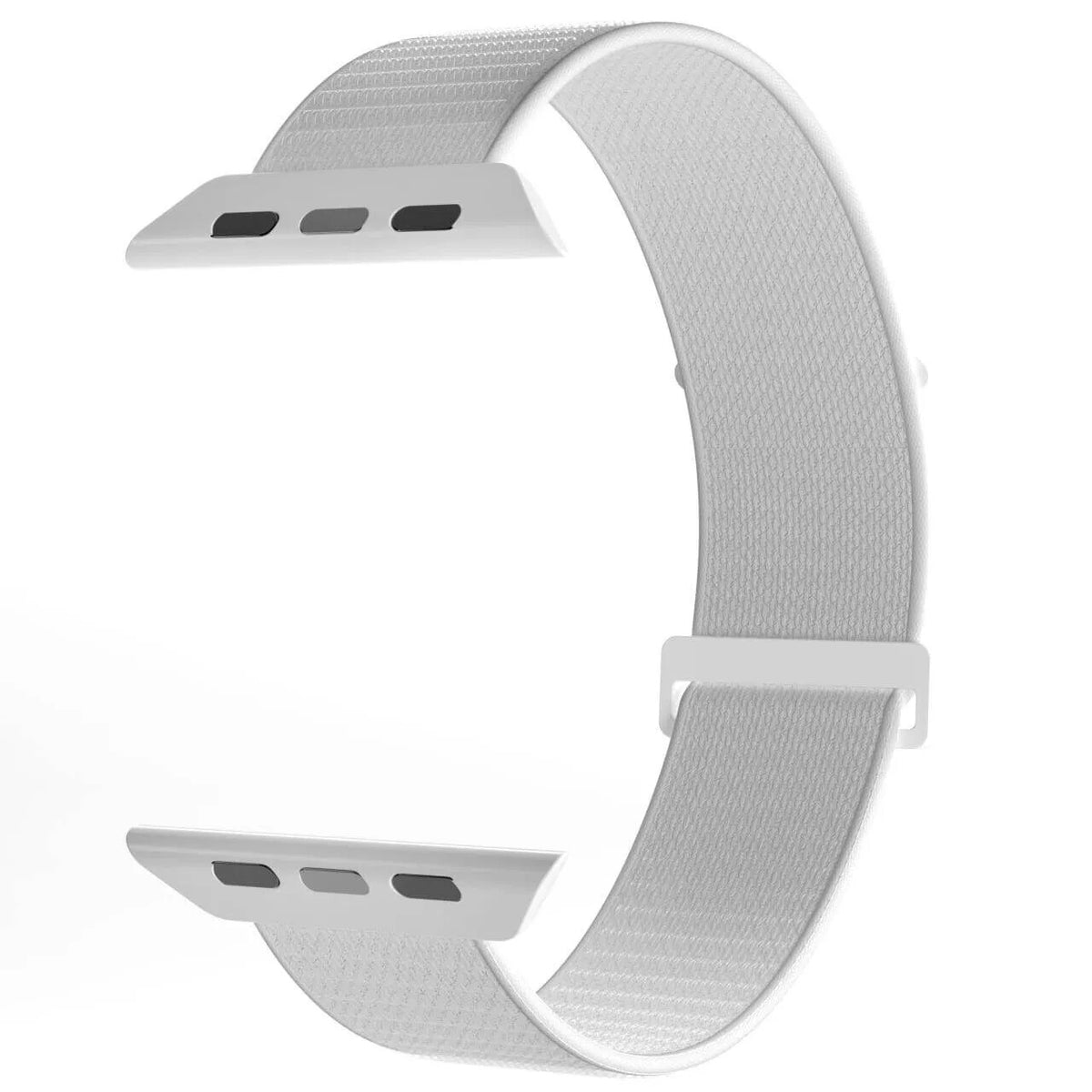 Puro Sport Nylonrem til Apple Watch 38 / 40 / 41 mm - Hvid