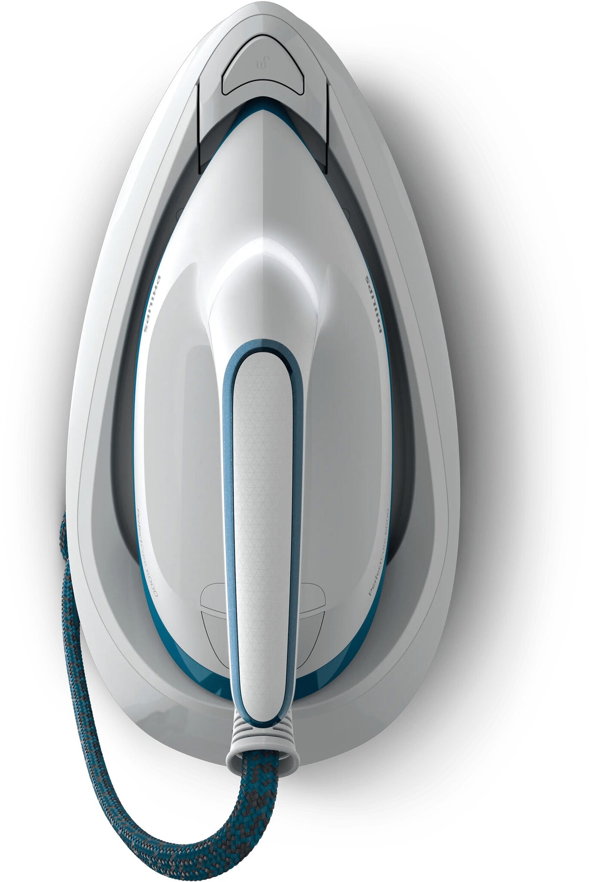 Philips PSG6022/20 Dampstrygning station 2400 W 1,8 L SteamGlide Plus strygesål Blå, Hvid