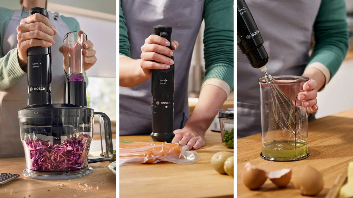 Bosch Serie 4 MSM4B620 blender 0,6 L Nedsænkning blender 1000 W Sort