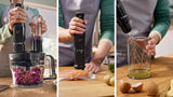 Bosch Serie 4 MSM4B620 blender 0,6 L Nedsænkning blender 1000 W Sort