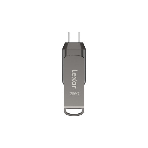 Lexar JumpDrive LJDD400256G-BNQNG USB-nøgle 256 GB USB Type-C 3.2 Gen 1 (3.1 Gen 1) Grå