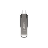 Lexar JumpDrive LJDD400256G-BNQNG USB-nøgle 256 GB USB Type-C 3.2 Gen 1 (3.1 Gen 1) Grå