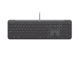 Logitech Signature Slim K620 For Business tastatur Universel USB QWERTY Nordisk Grafit