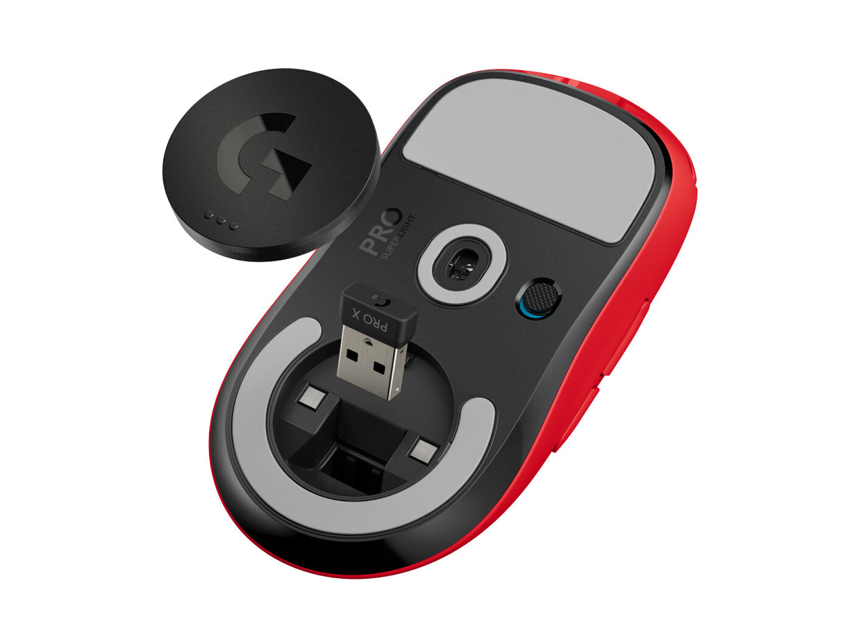 Logitech G 910-006785 mus Spil Højre hånd RF trådløst Optisk 25600 dpi