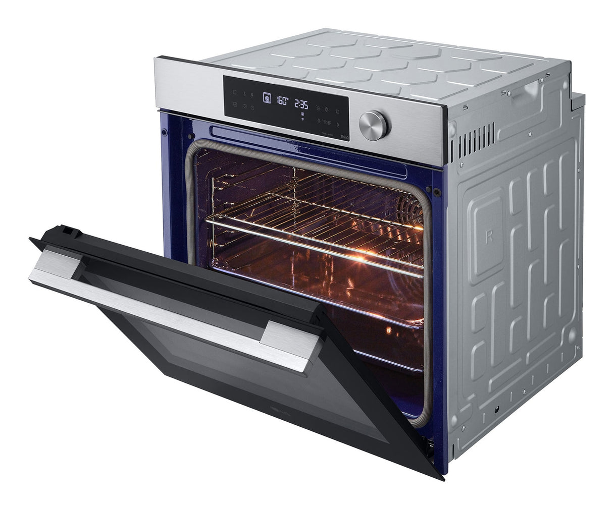 LG WSED7612S 76 L Sort, Rustfrit stål