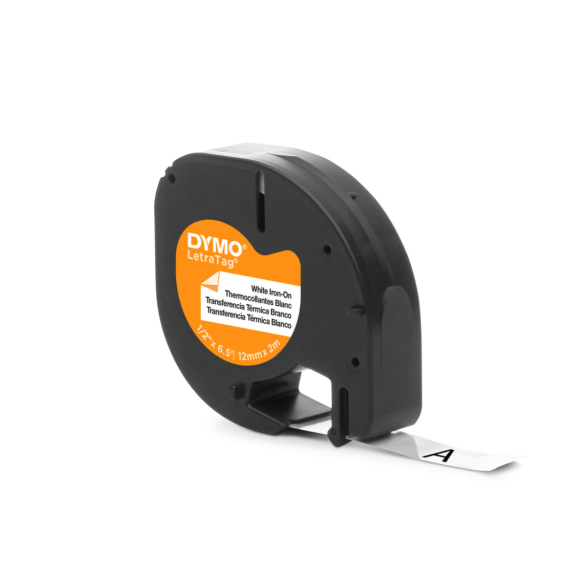 DYMO LetraTAG Stryg-på tape (1,2 cm x 2 m) 1kassette(r) S0718850