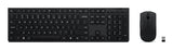 Lenovo 4X31R64351 keyboard Mouse included Office RF Wireless + Bluetooth US English Black