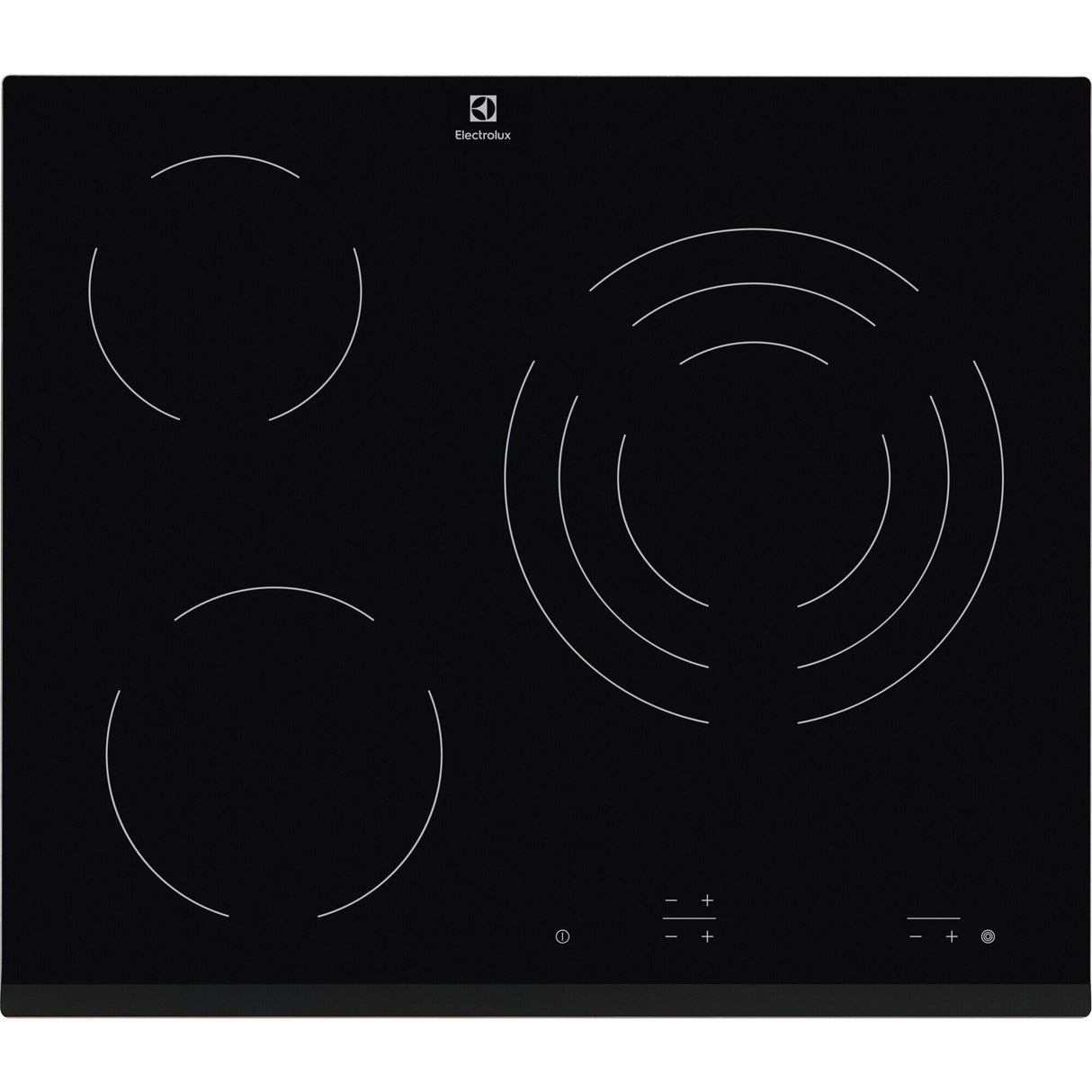 Electrolux EHF6232FOK Sort 60 cm Keramisk